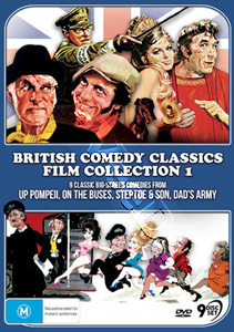 British Comedy Classics Film Collection 1 | Up Pompeii / Up the Chastity Belt / Up the Front / On the Buses / Mutiny on the Buses / Holiday on the Buses / Steptoe & Son / Steptoe and Son Ride Again / Dad